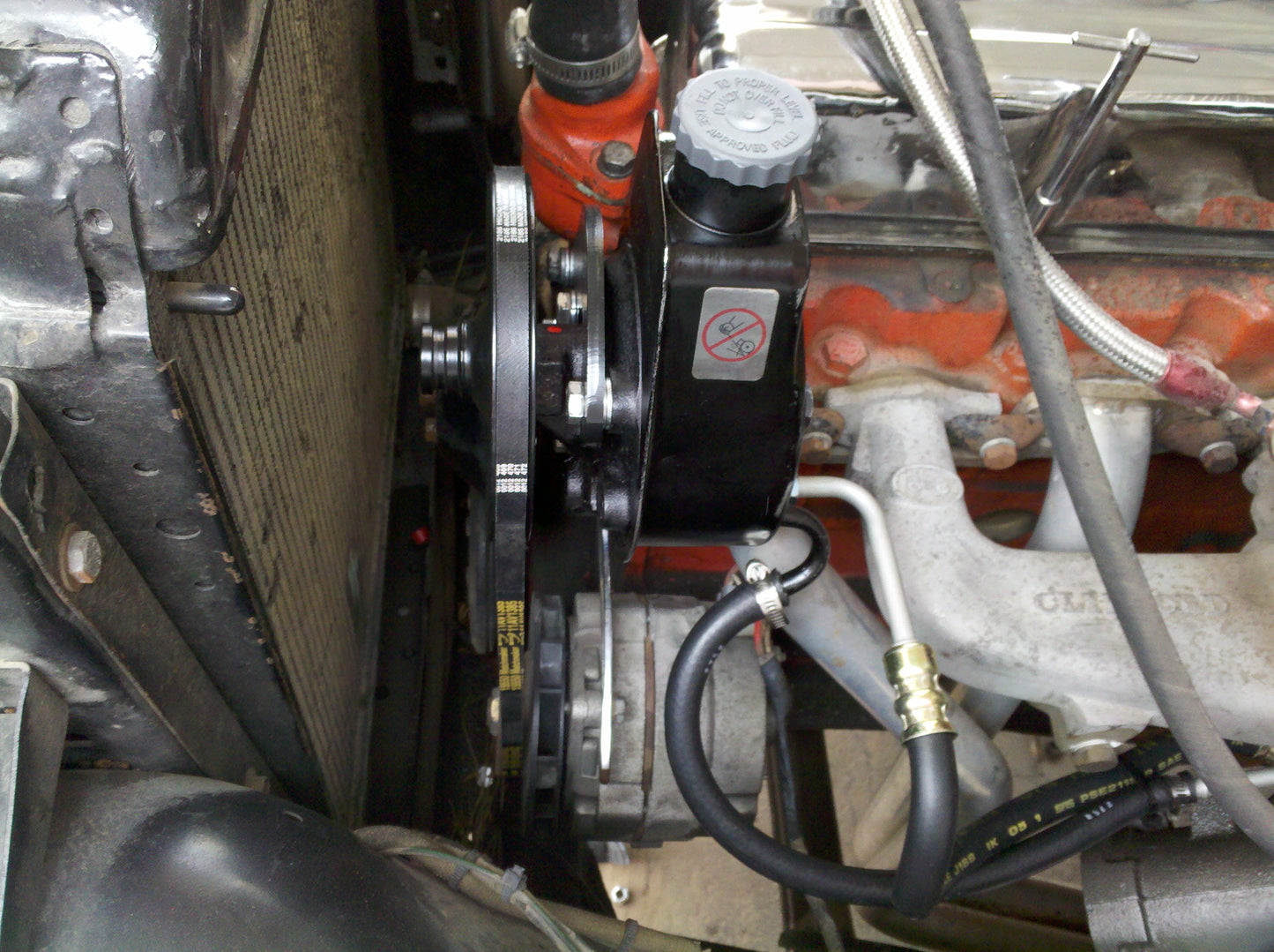 Chevy / GMC truck 235 straight six power steering pump kit