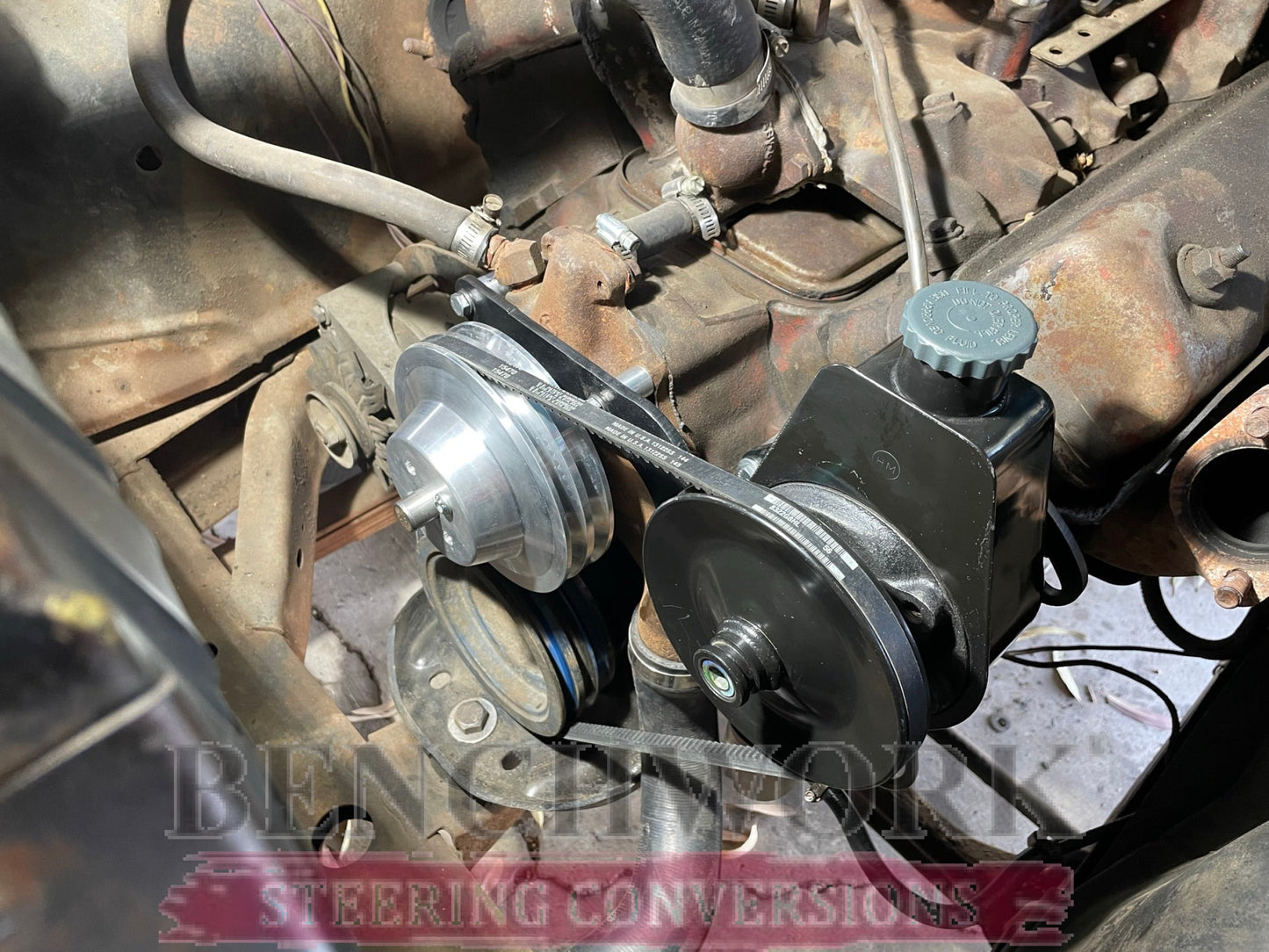 Power Steering Pump Kit For Ford 292-312 Y-Block Engine