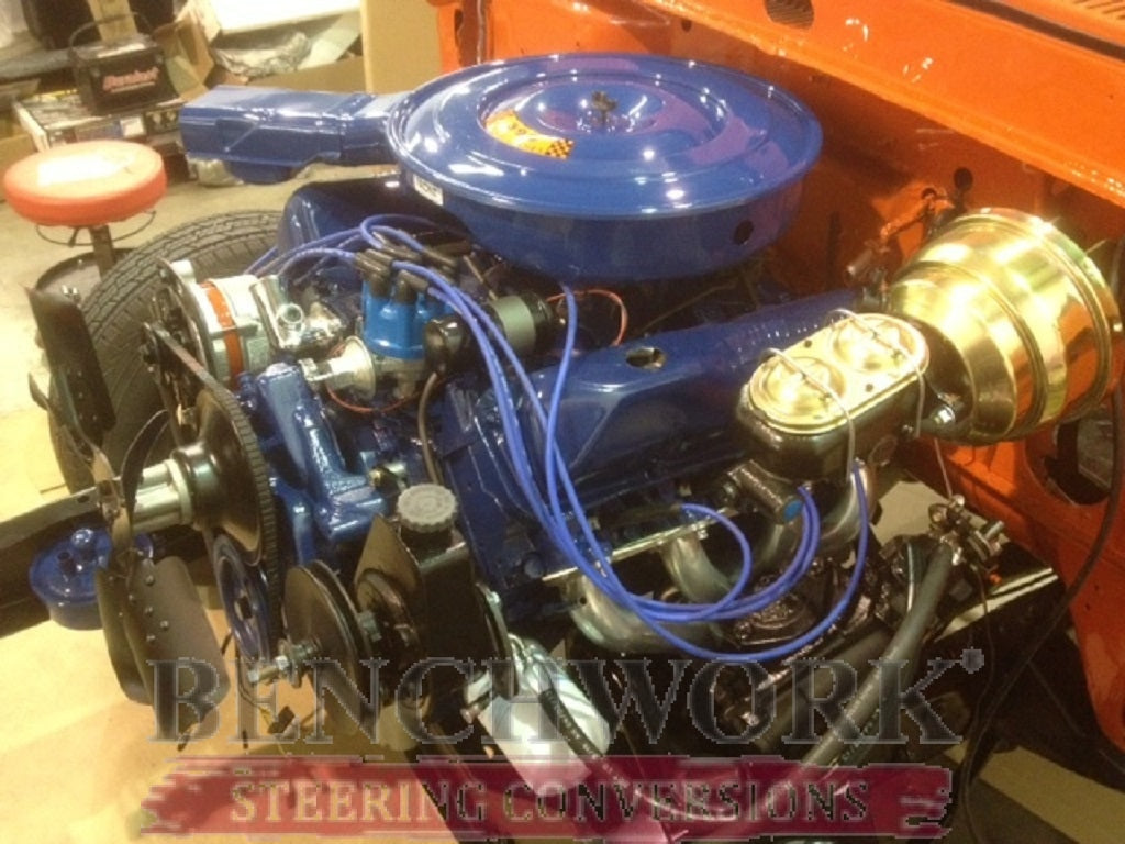 Ford f100 power steering shop conversion